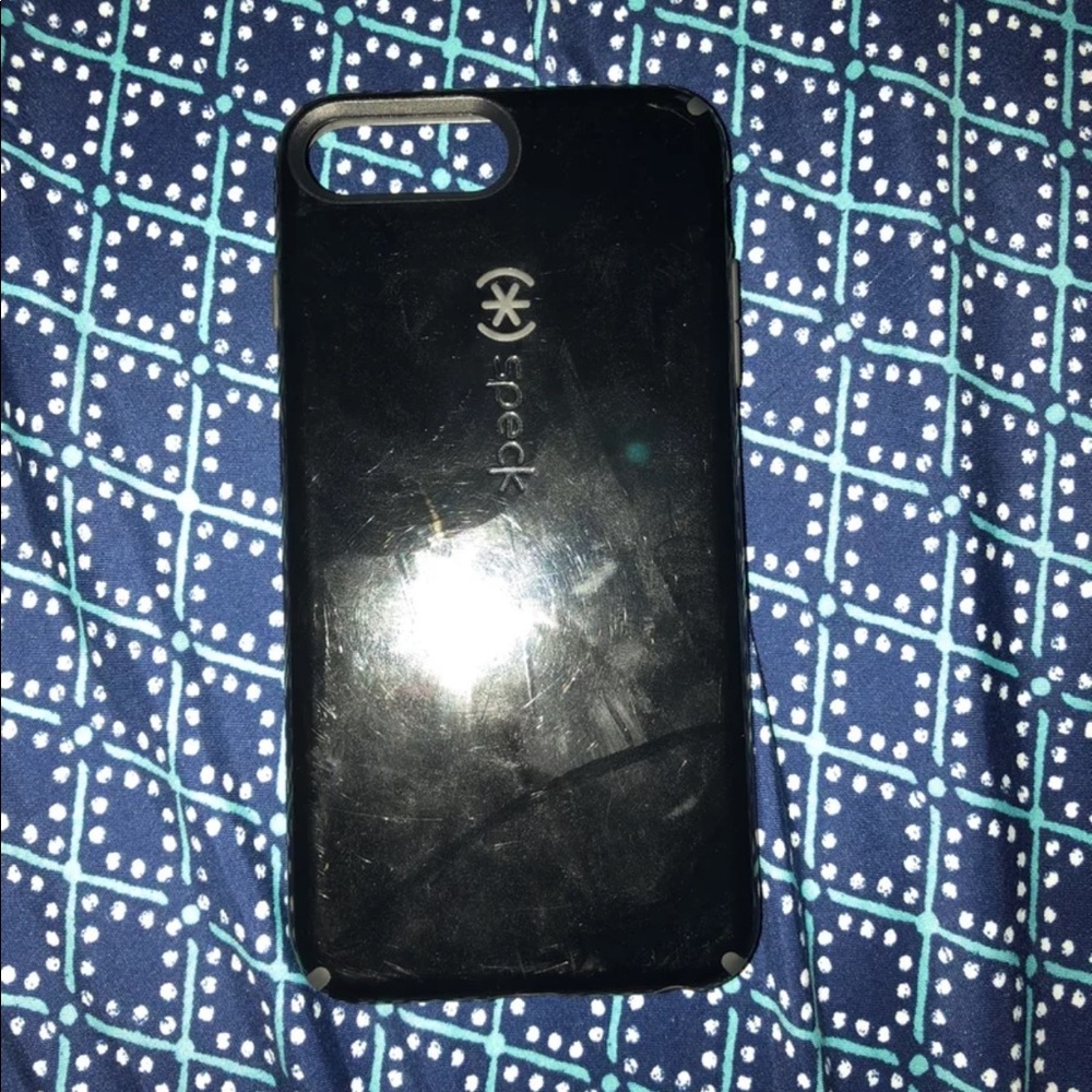 Black iphone 7/8 PLUS speck case